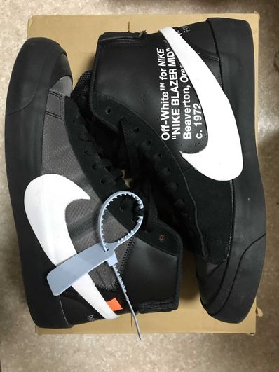 Off-White × Nike Blazer Studio Mid "Grim Reaper"