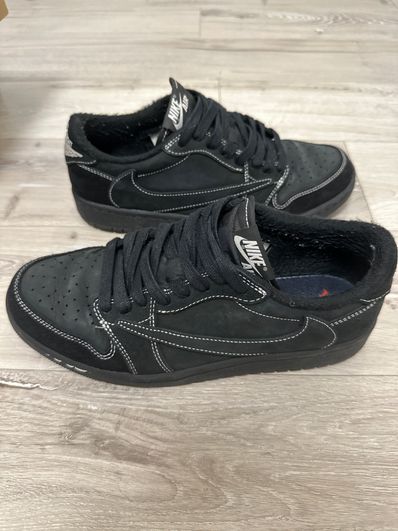 Travis Scott × Nike Air Jordan 1 Low OG SP "Black Phantom"