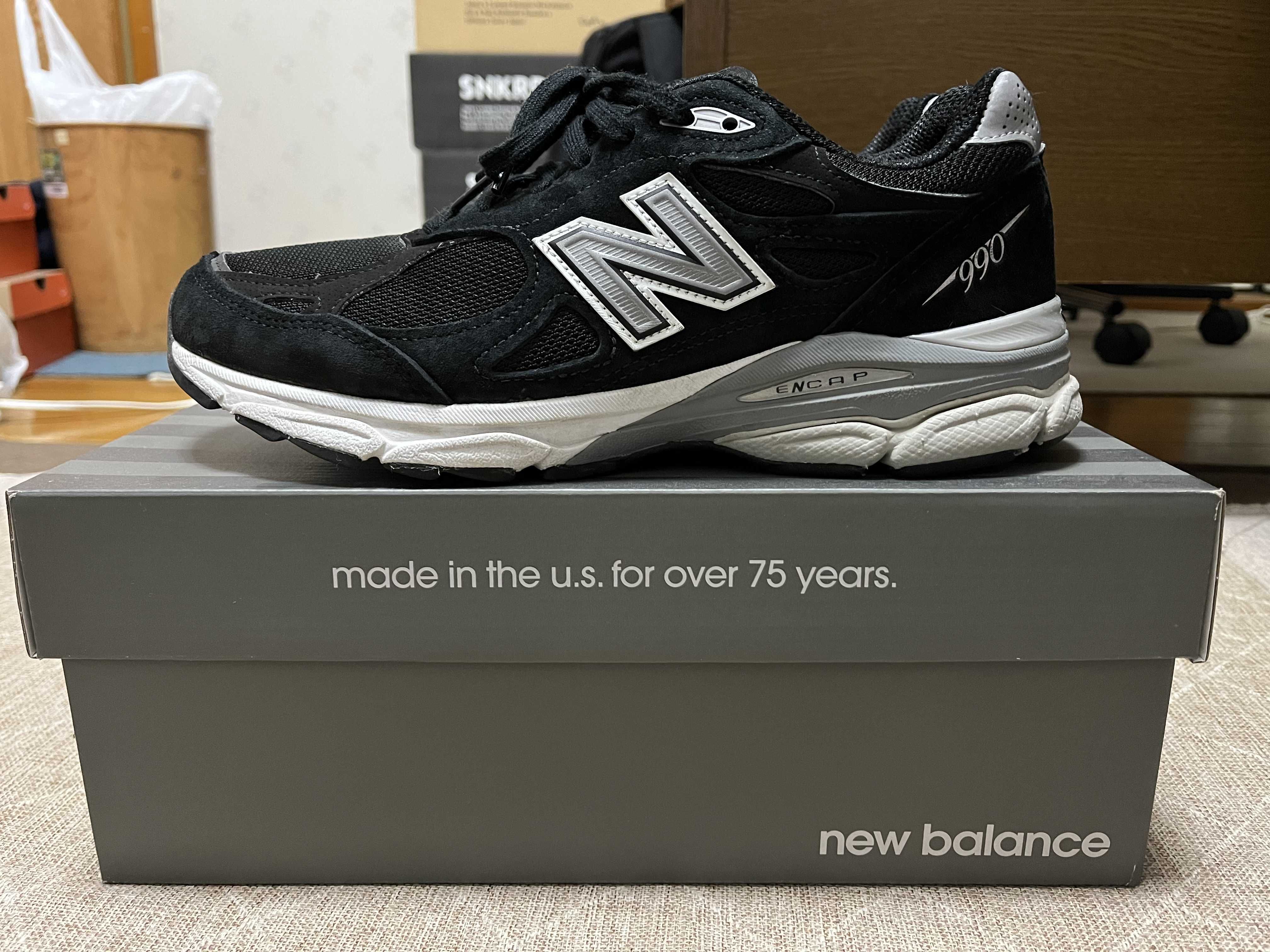 New Balance 990V3 "Black"