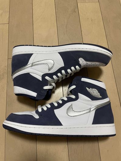 Nike Air Jordan 1 High OG CO.JP "White/Midnight Navy" (2020)(ブリーフケースなし)