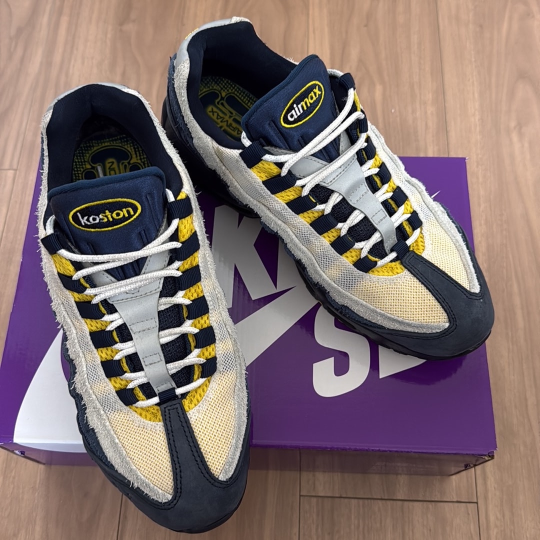 Eric Koston × Nike SB Air Max 95 "Obsidian and Speed Yellow"
