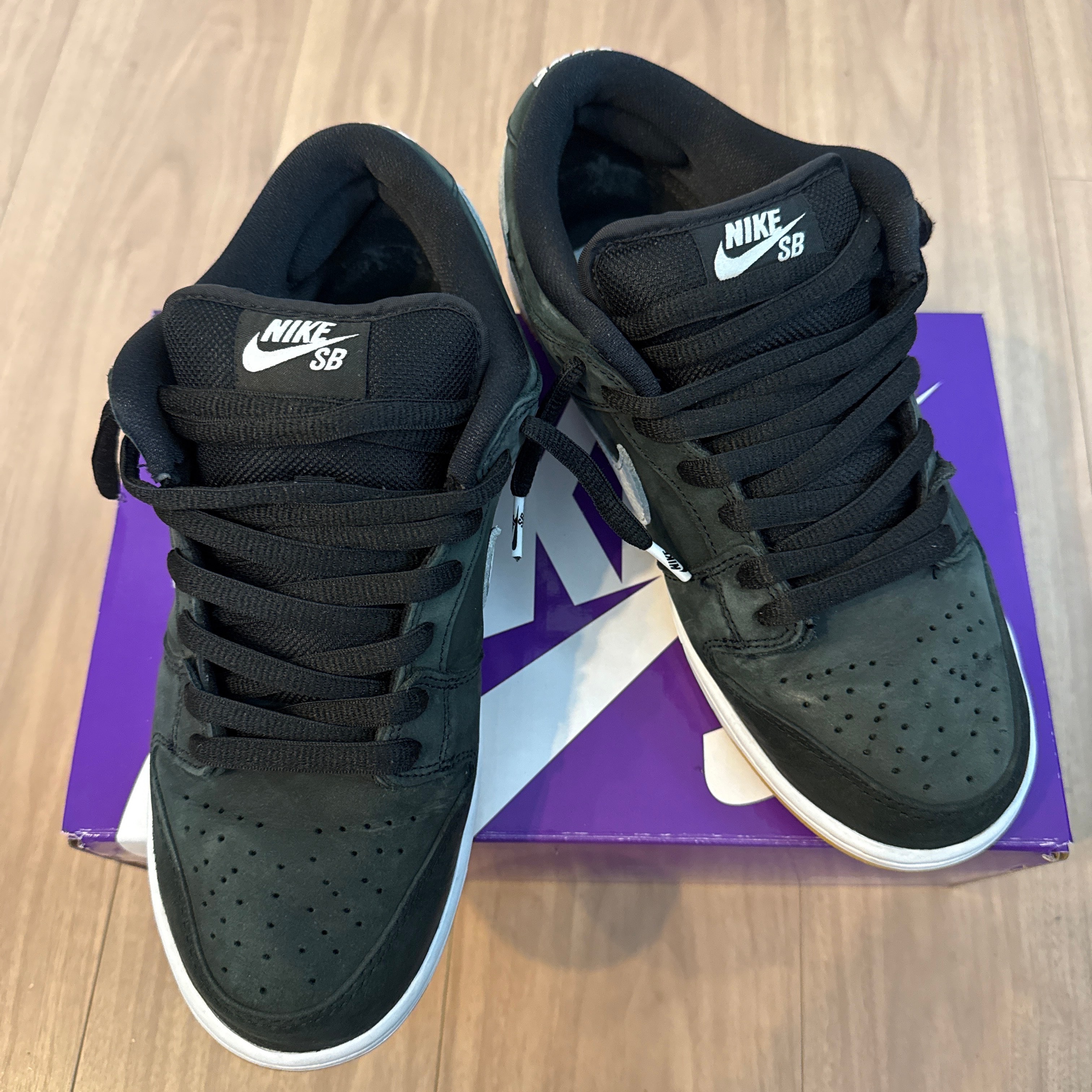 Nike SB Dunk Low Pro "Black/WhiteBlack-Gum Light Brown"