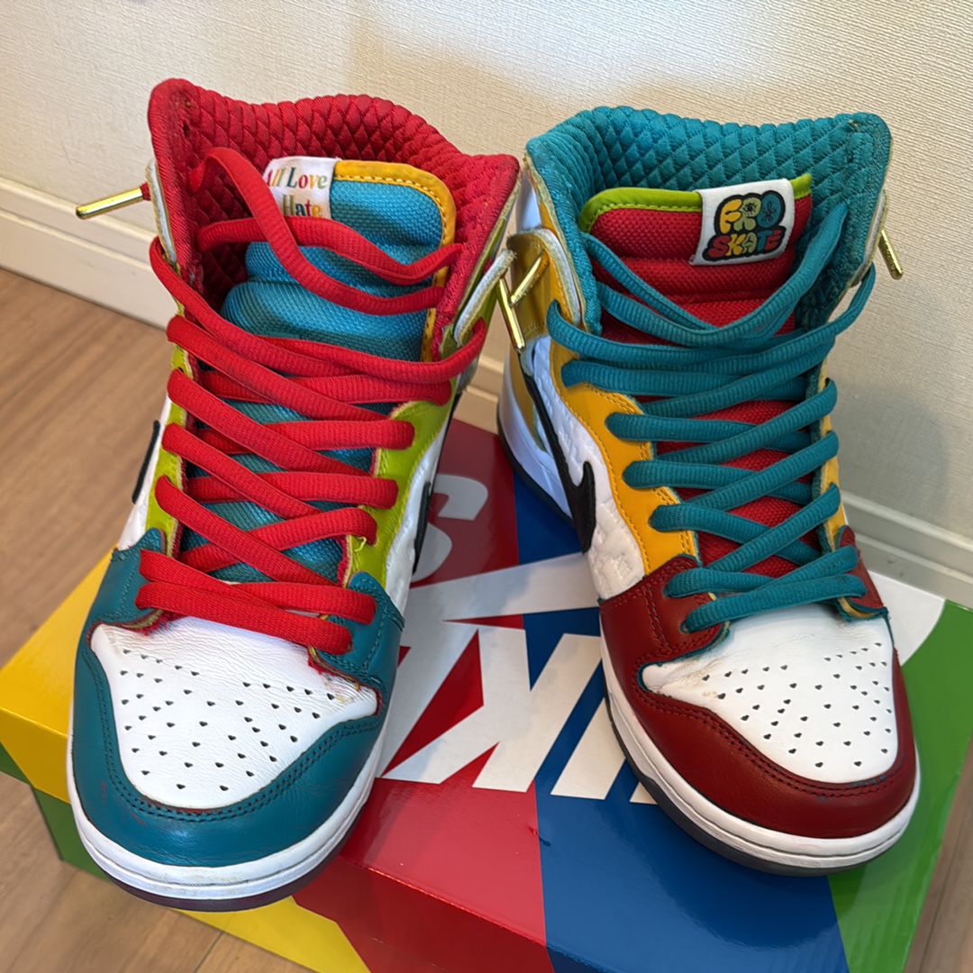フロスケート × ナイキ SB ダンク ハイ プロ QS 