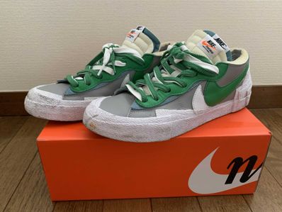 sacai × Nike Blazer Low "Classic Green"