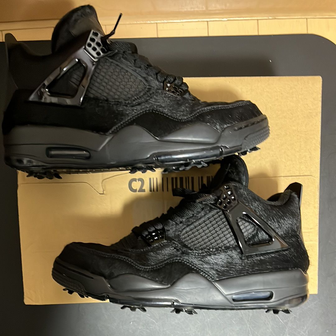 Nike Air Jordan 4 Golf "Black Cat"