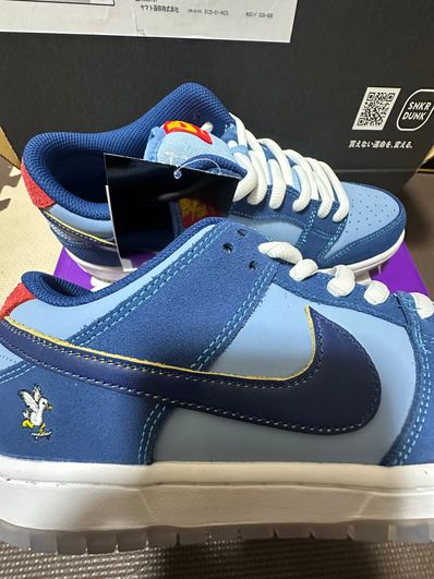 Why So Sad? × Nike SB Dunk Low "Coastal Blue/Speed Yellow-University Red"