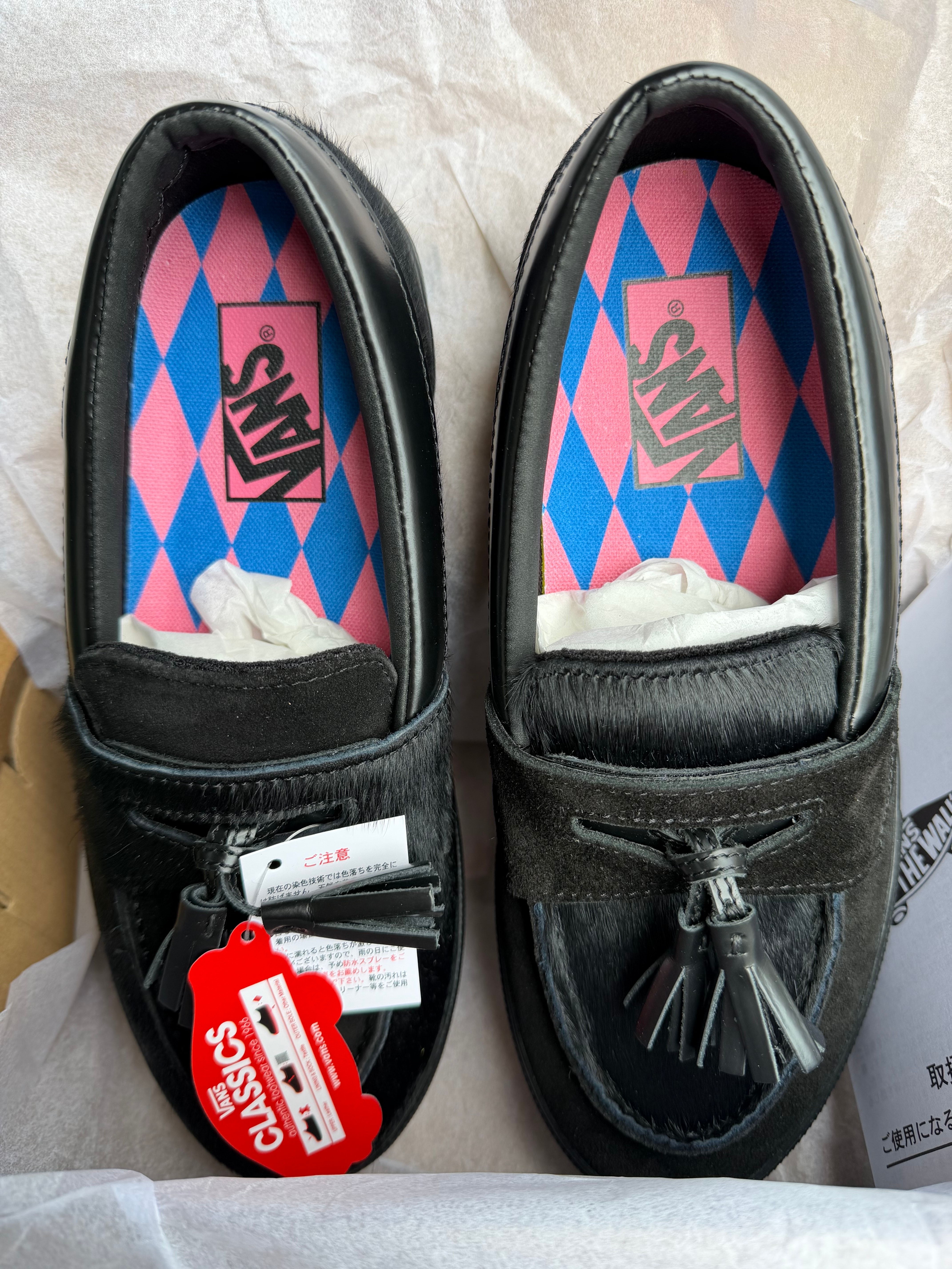 バンズ ローファー "イヤーオブザホース/ブラック" (V196CF MIX BLS) (ビリーズ エクスクルーシブ)