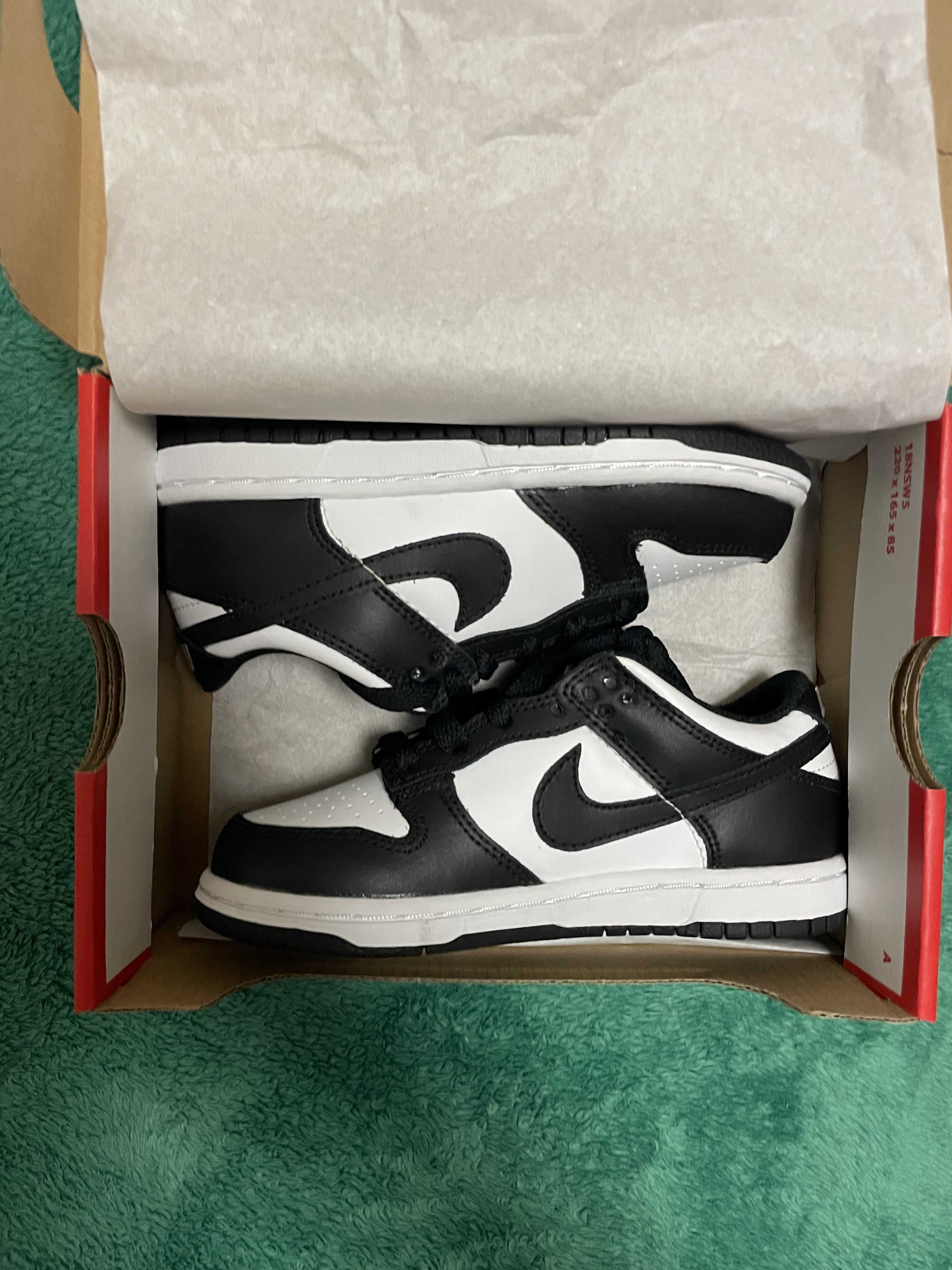 Nike PS Dunk Low "White/Black"