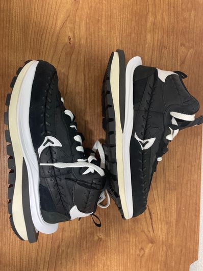 Jean-Paul Gaultier × sacai × Nike Vapor Waffle "Black/Black-White"