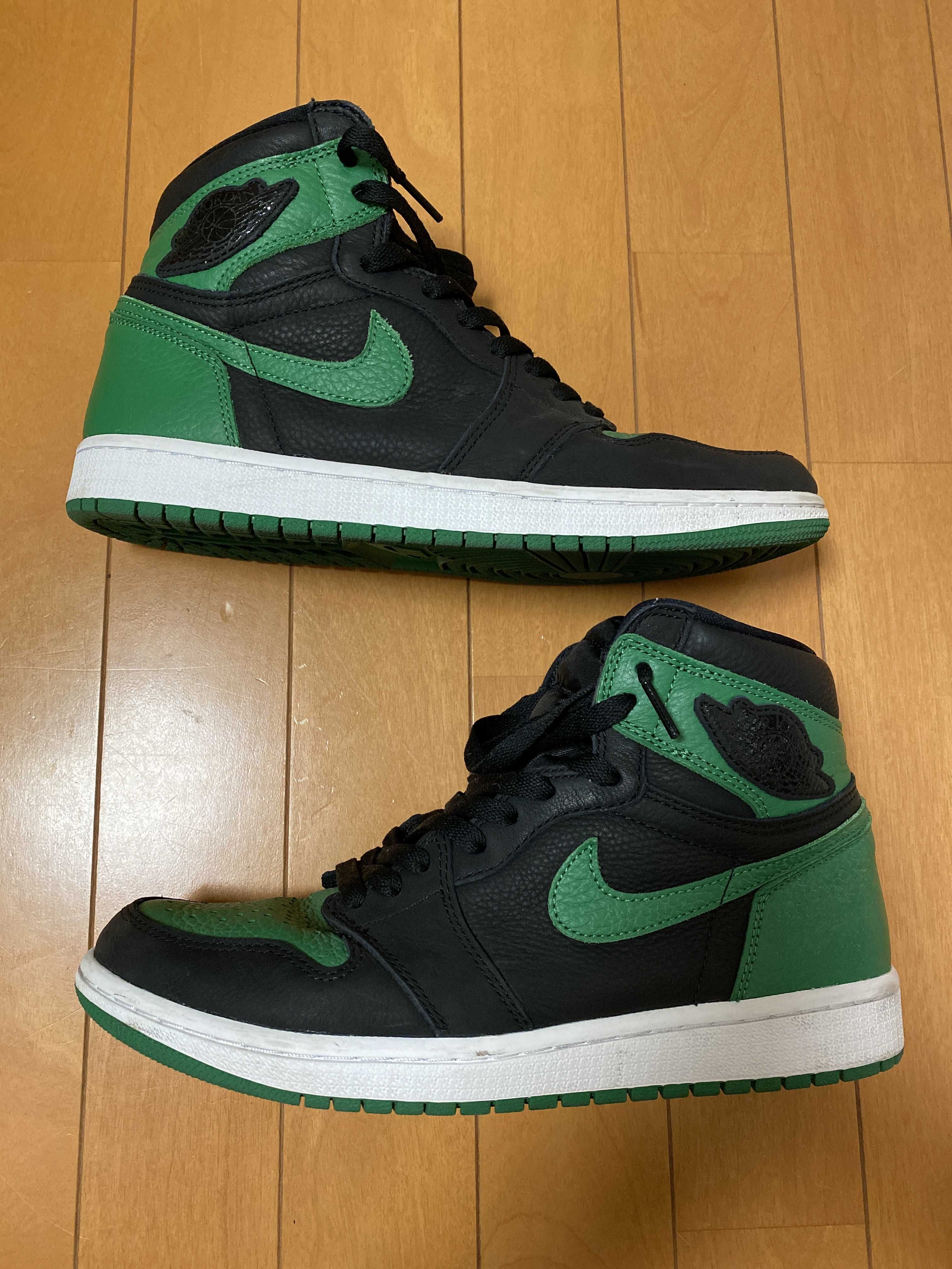 Nike Air Jordan 1 Retro High OG "Black/Pine Green" (2020)      