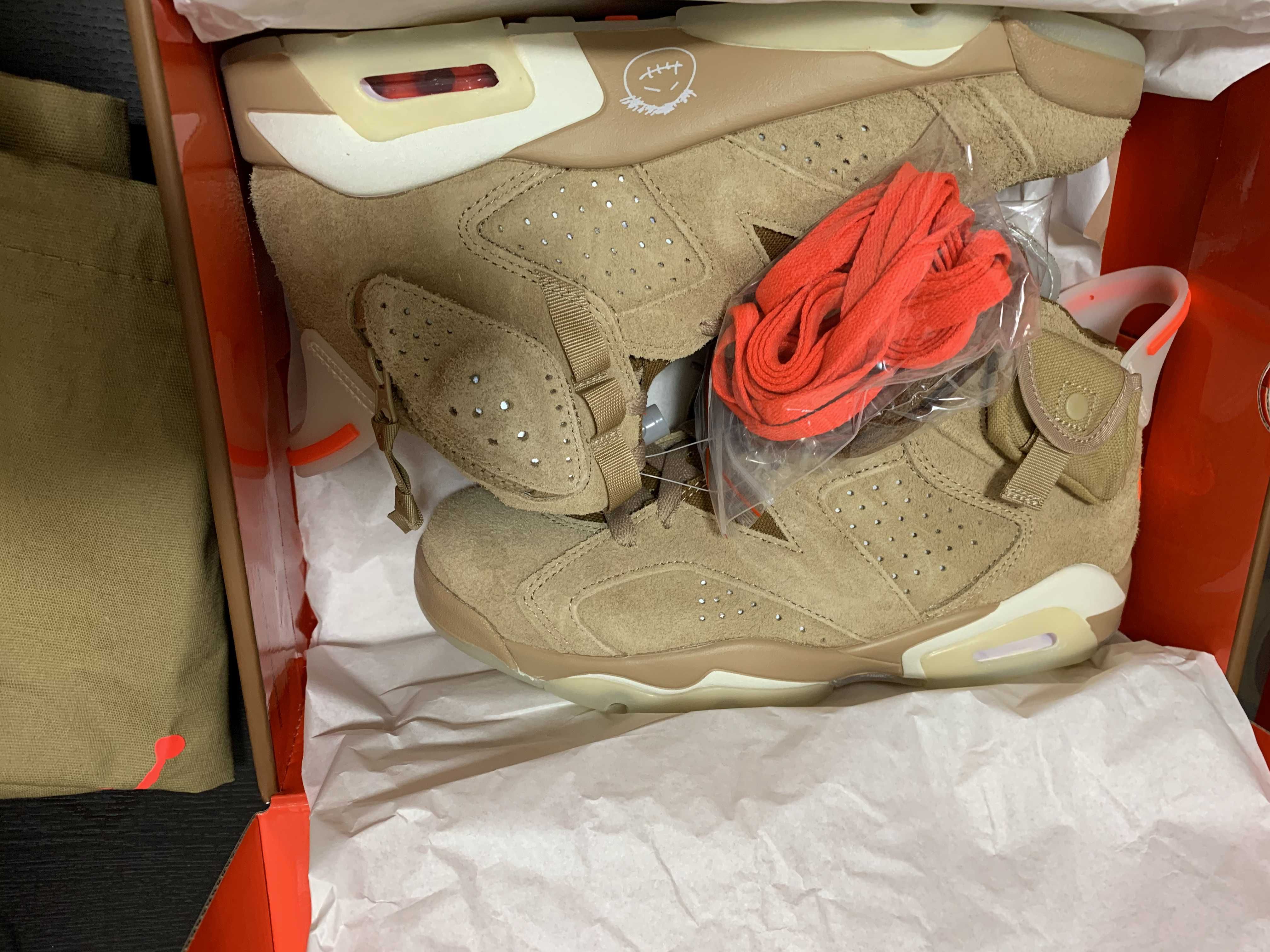 Travis Scott × Nike Air Jordan 6 "British Khaki"