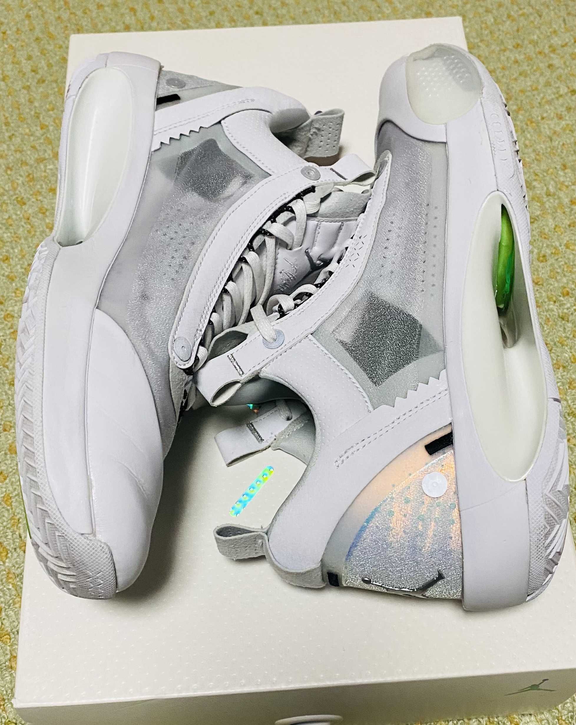 Nike Air Jordan 34 Low "Pure Money" (White Sole)