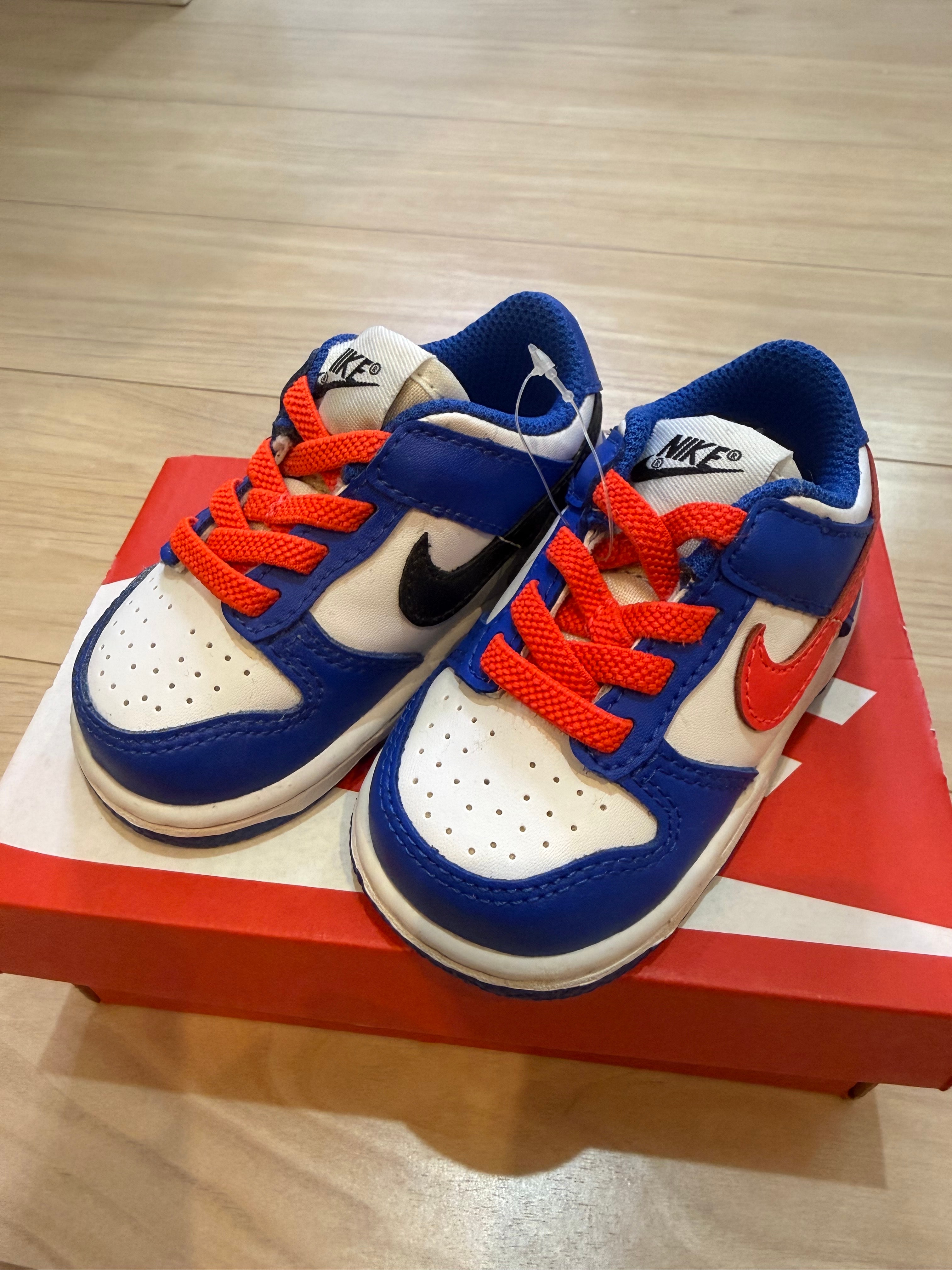 Nike TD Dunk Low "Mismatched Swooshes"