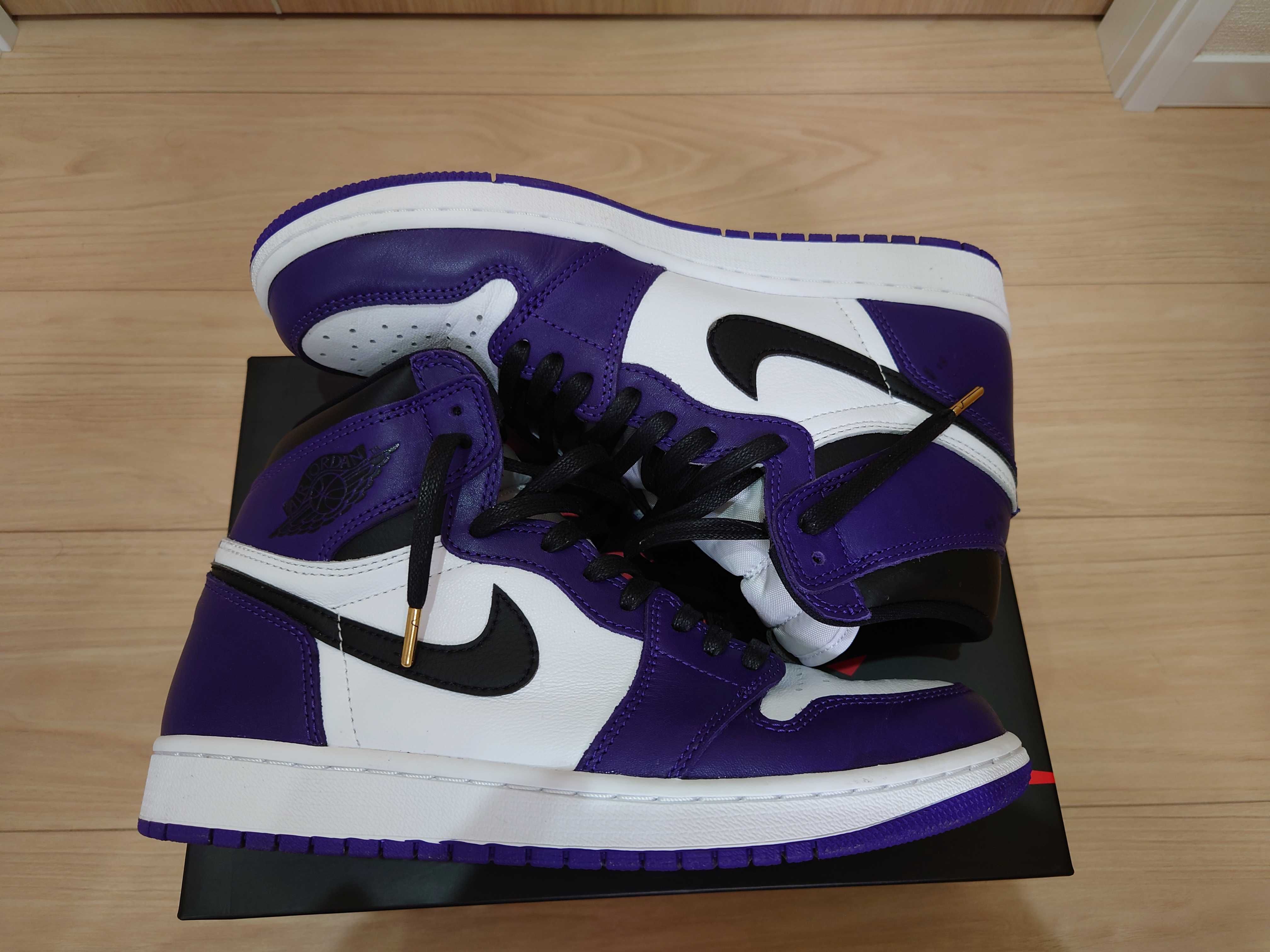 Nike Air Jordan 1 Retro High OG "Court Purple White/Black" (2020)