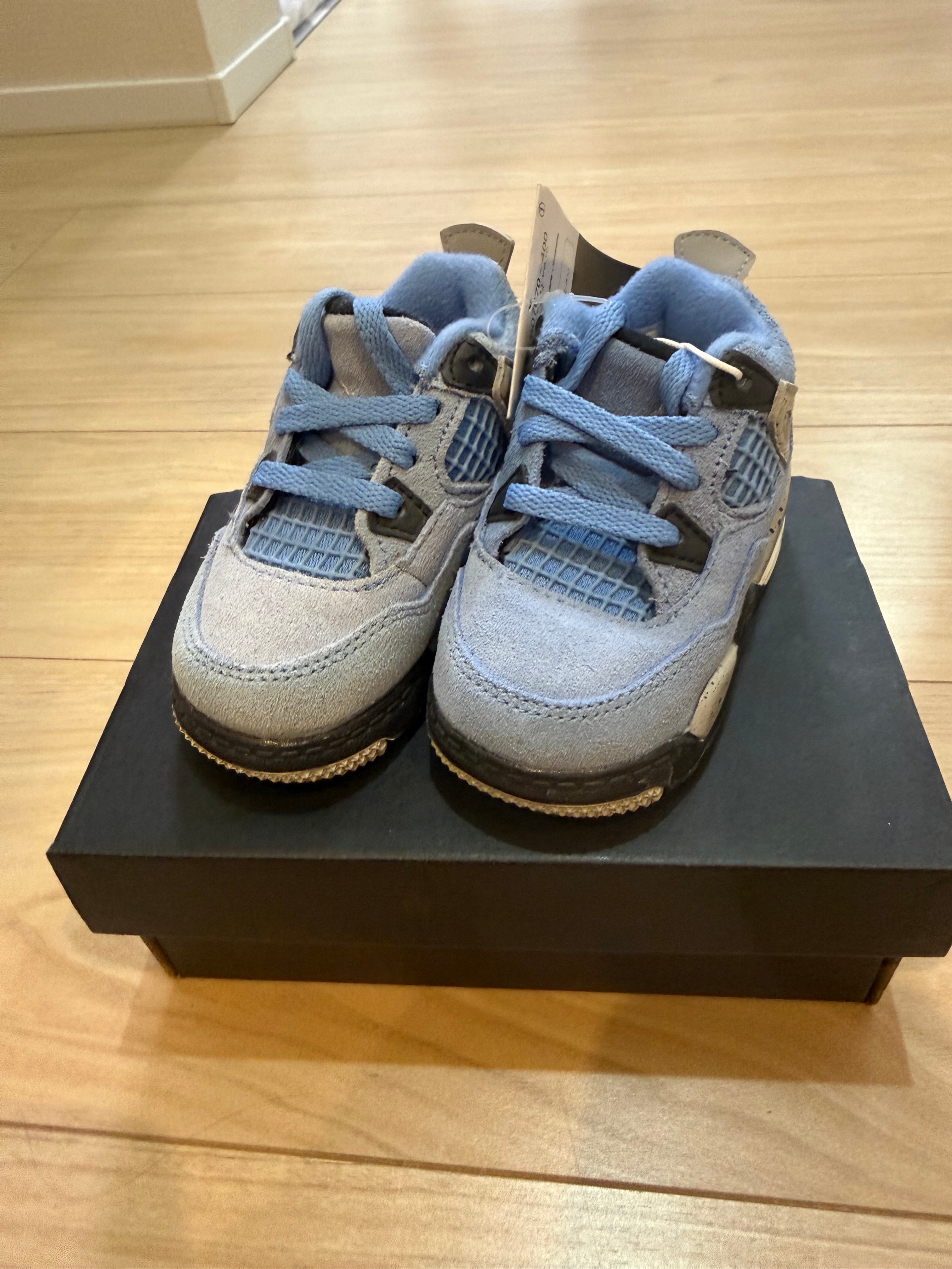 Nike TD Air Jordan 4 "University Blue"