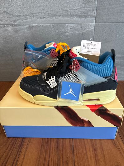 UNION × Nike Air Jordan 4 "Off Noir"