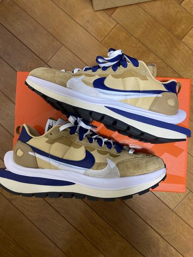 Sacai × Nike Vapor Waffle "Sesame And Blue Void"