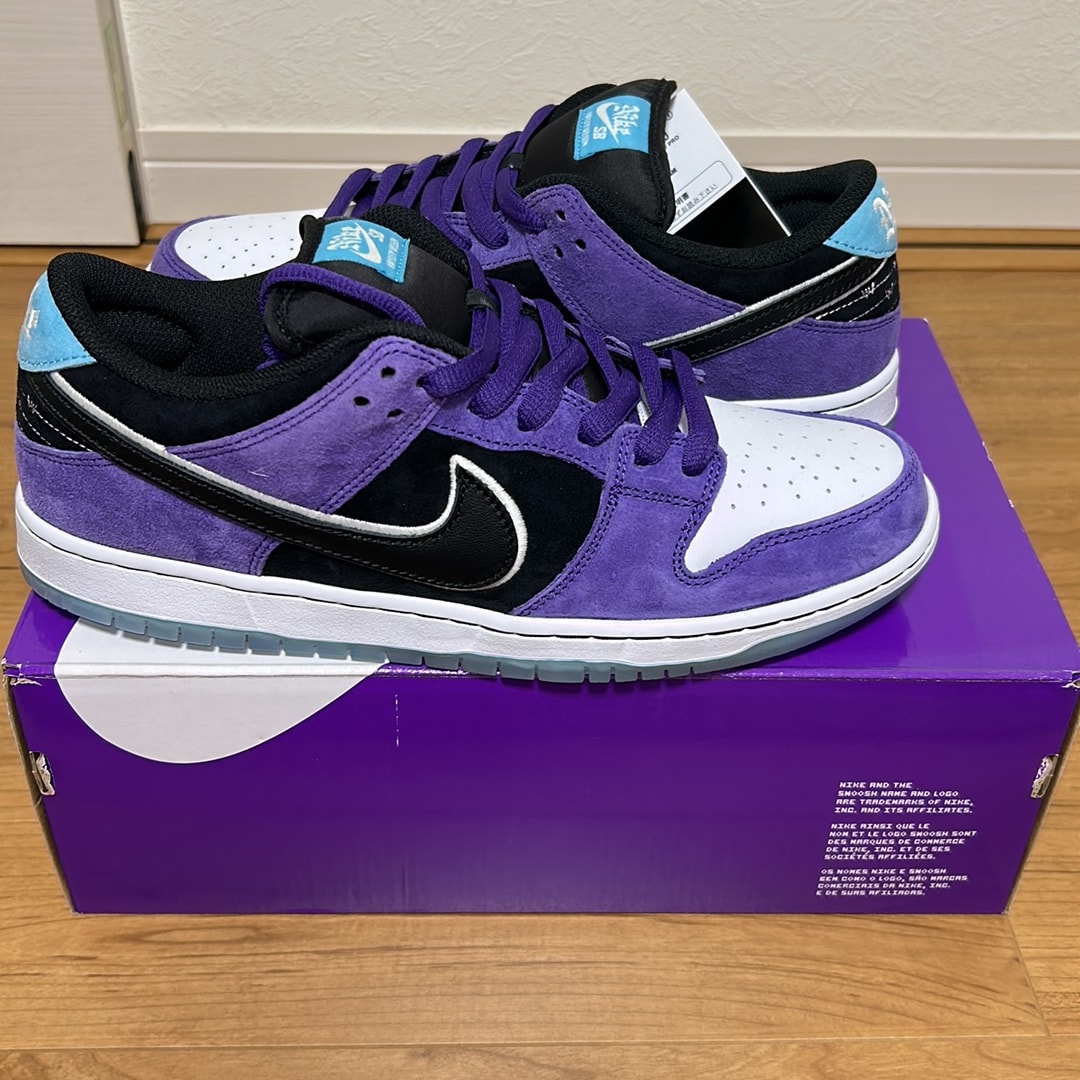 Hayley Wilson × Nike SB Dunk Low Pro "Black and Court Purple"