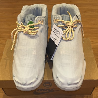Travis Scott × Nike Air Trainer 1 SP "Grey Haze and Dusty Sage"