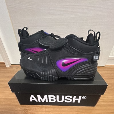 AMBUSH × Nike Air Adjust Force "Black and Psychic Purple"