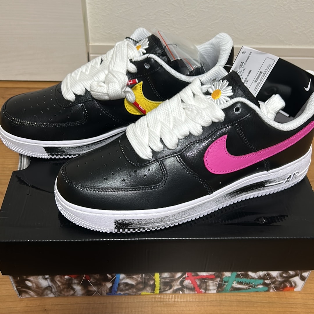PEACEMINUSONE × Nike Air Force 1 Low '07 Para-Noise 3.0 "Black and Multi-Color" / G-DRAGON