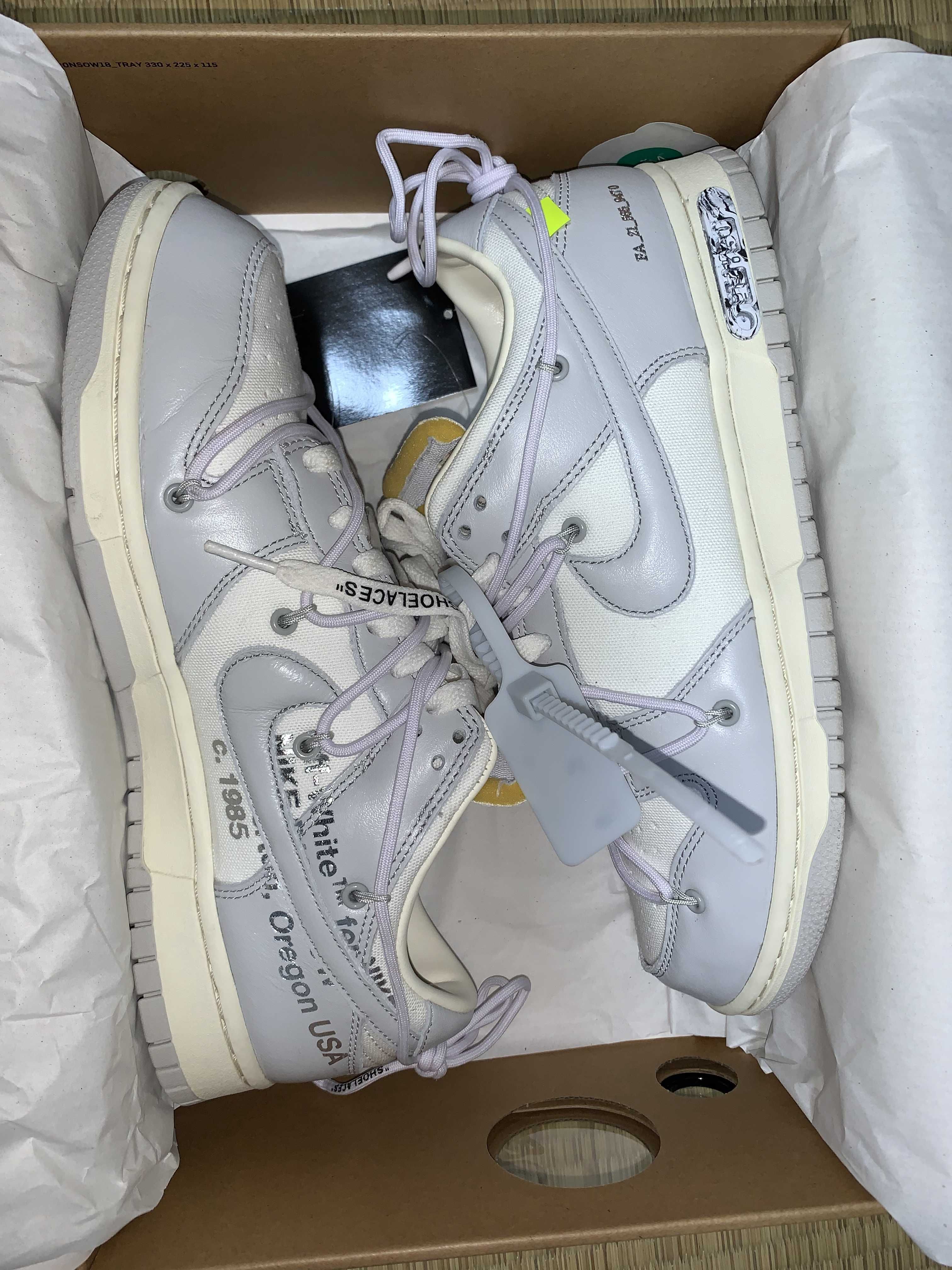 Off-White × Nike Dunk Low 1 of 50 "Lot.49"