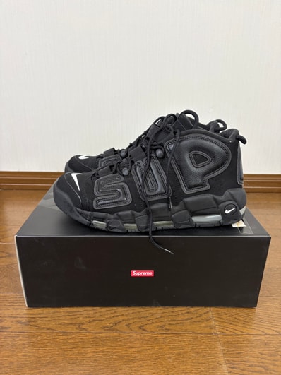 Supreme × Nike Air More Uptempo "Black"