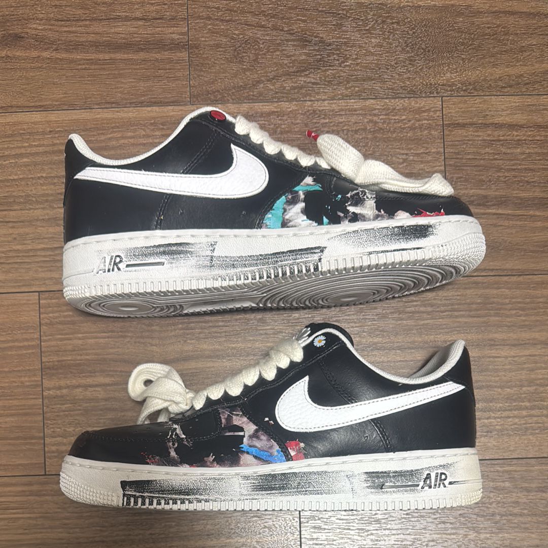 PEACEMINUSONE × Nike Air Force 1 Low Para Noise "Black" / G-DRAGON