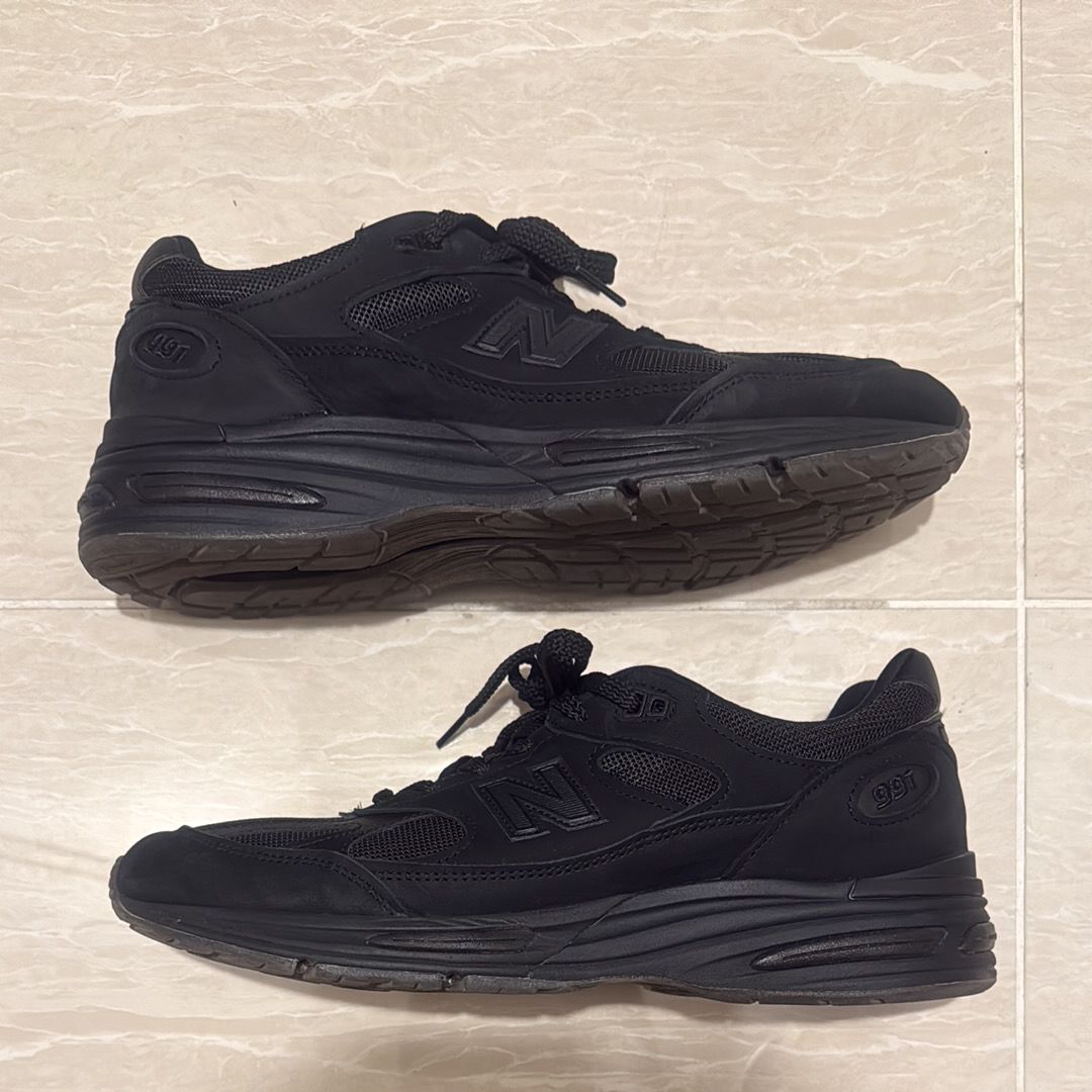 Stone Island × New Balance 991V2 Ghost "Black"