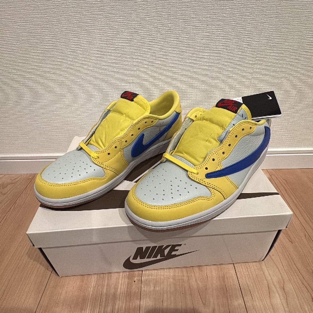 Travis Scott × Nike Women's Air Jordan 1 Retro Low OG "Canary"