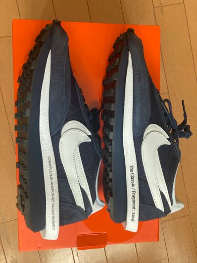 Fragment × sacai × Nike LD Waffle "Blackended Blue"