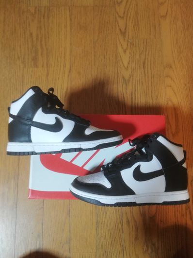Nike Women's Dunk High "Black and White"