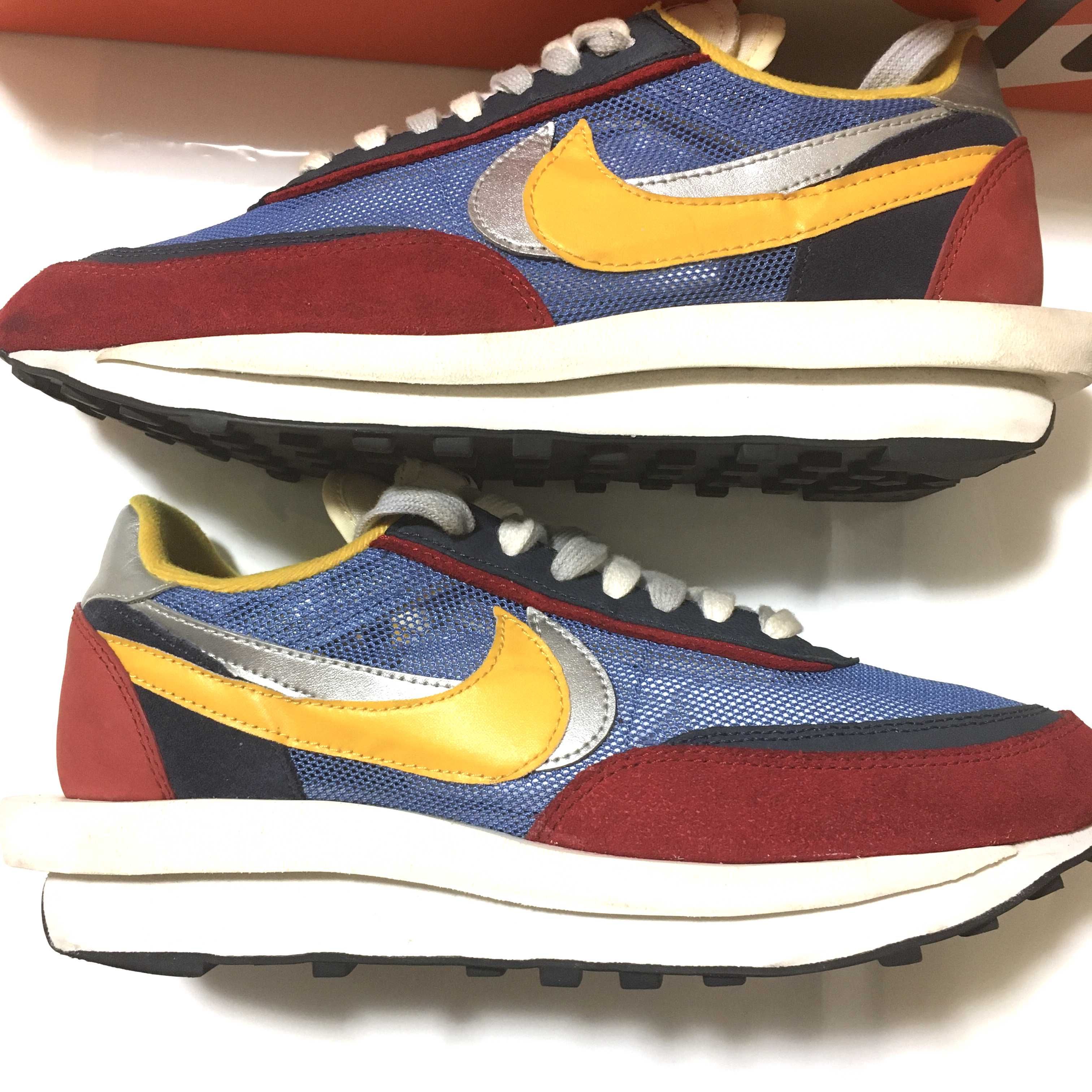 sacai × Nike LDV Waffle "Red/Blue"