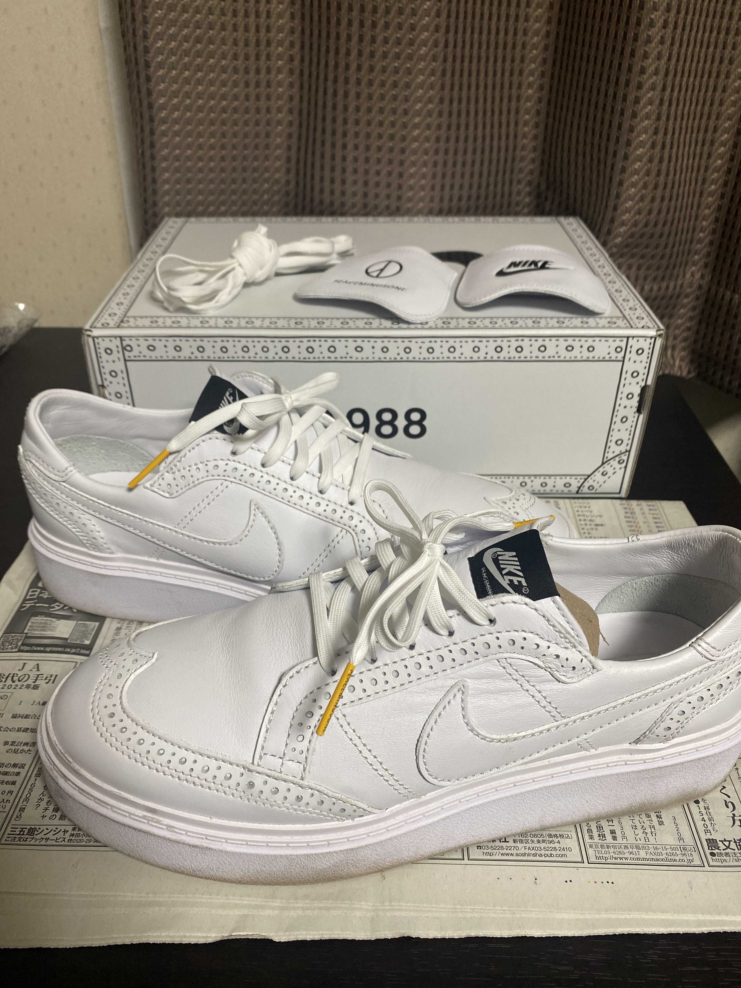 PEACEMINUSONE × Nike Kwondo1 "White" / G-DRAGON