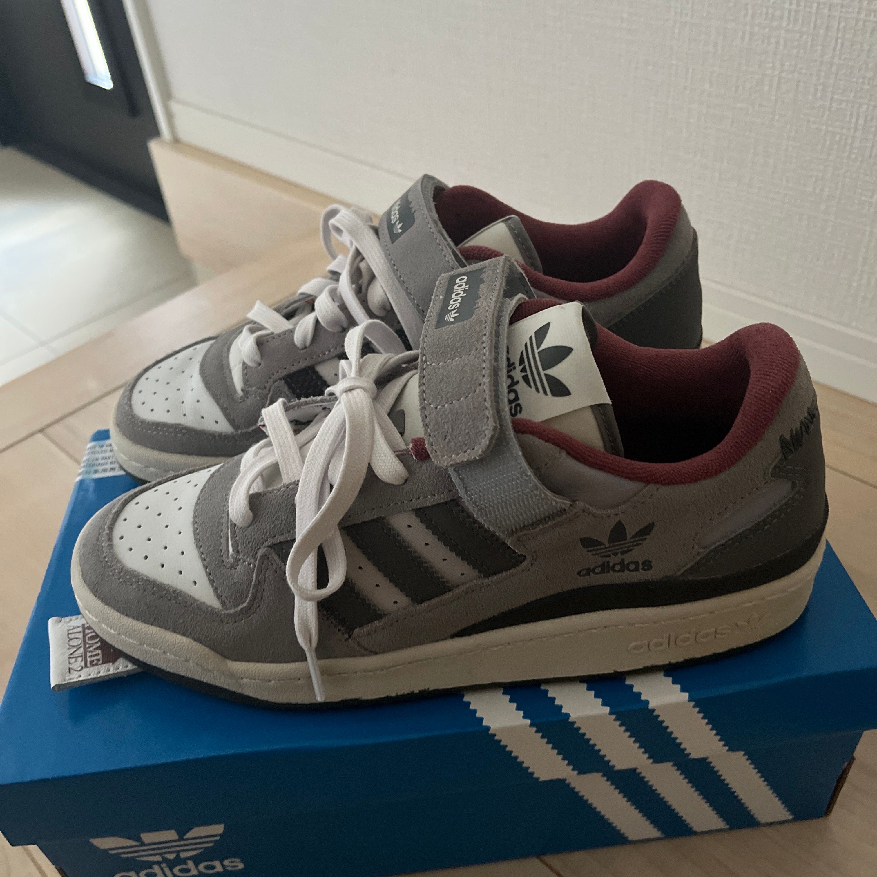 Home Alone 2 × adidas Forum Low "Solid Gray"