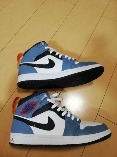 FACETASM × Nike Air Jordan 1 Mid "White/Navy"