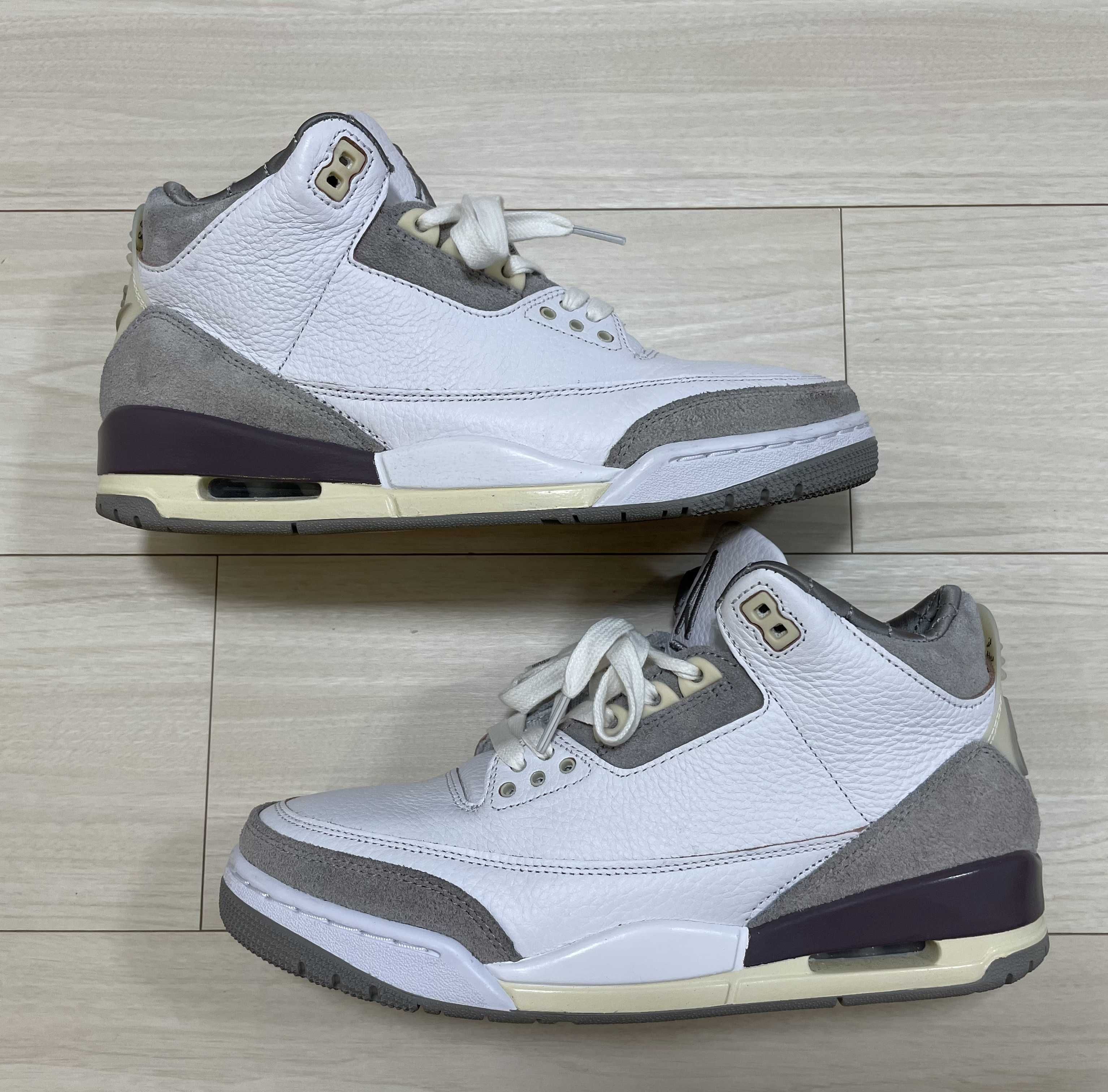 A Ma Maniere × Nike Women's Air Jordan 3 Retro SP "White/Medium Grey Violet Ore"