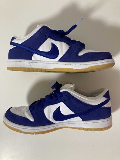 Nike SB Dunk Low "Los Angeles Dodgers/Deep Royal Blue"