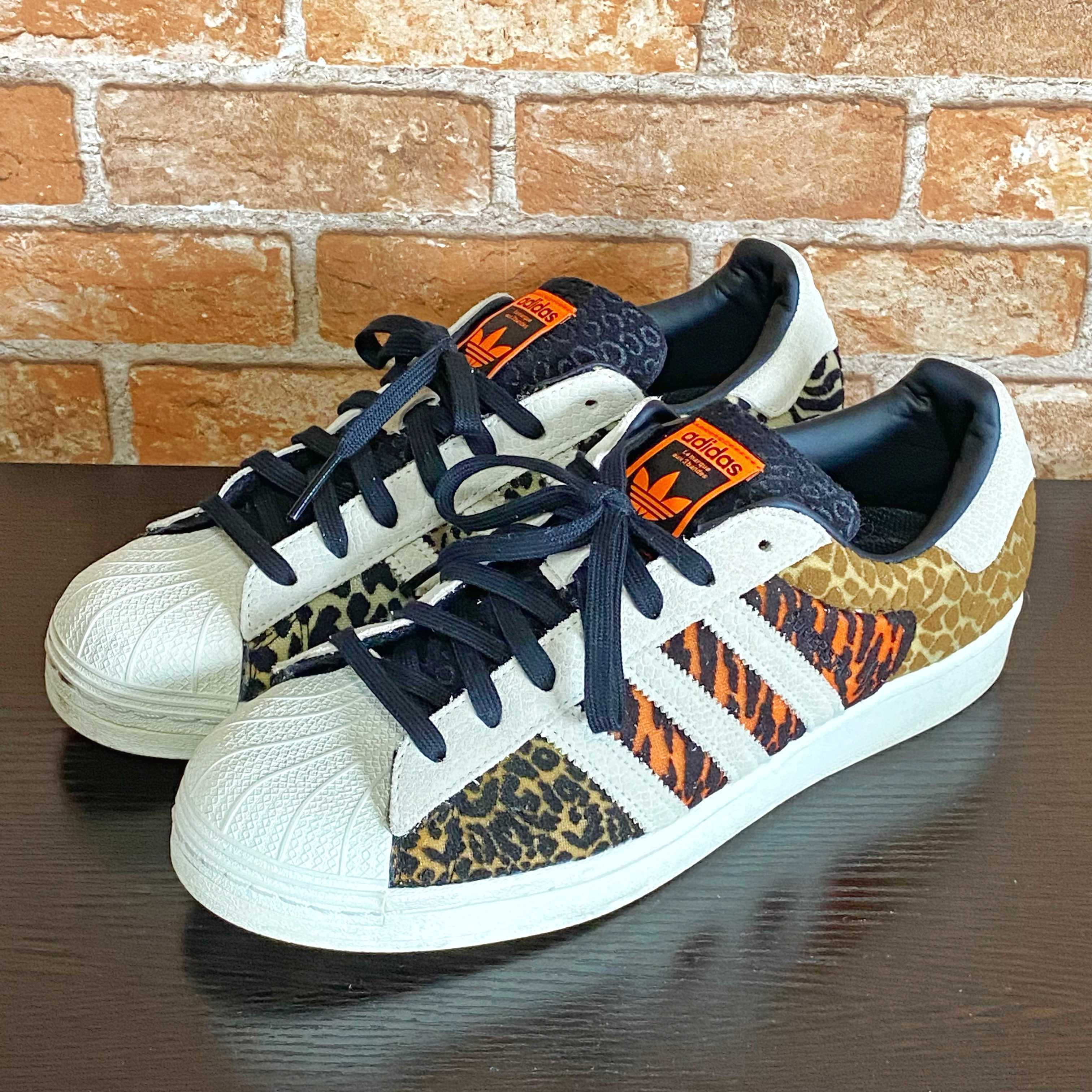 atmos × adidas Super Star "Crazy Animal Pack/Safari"