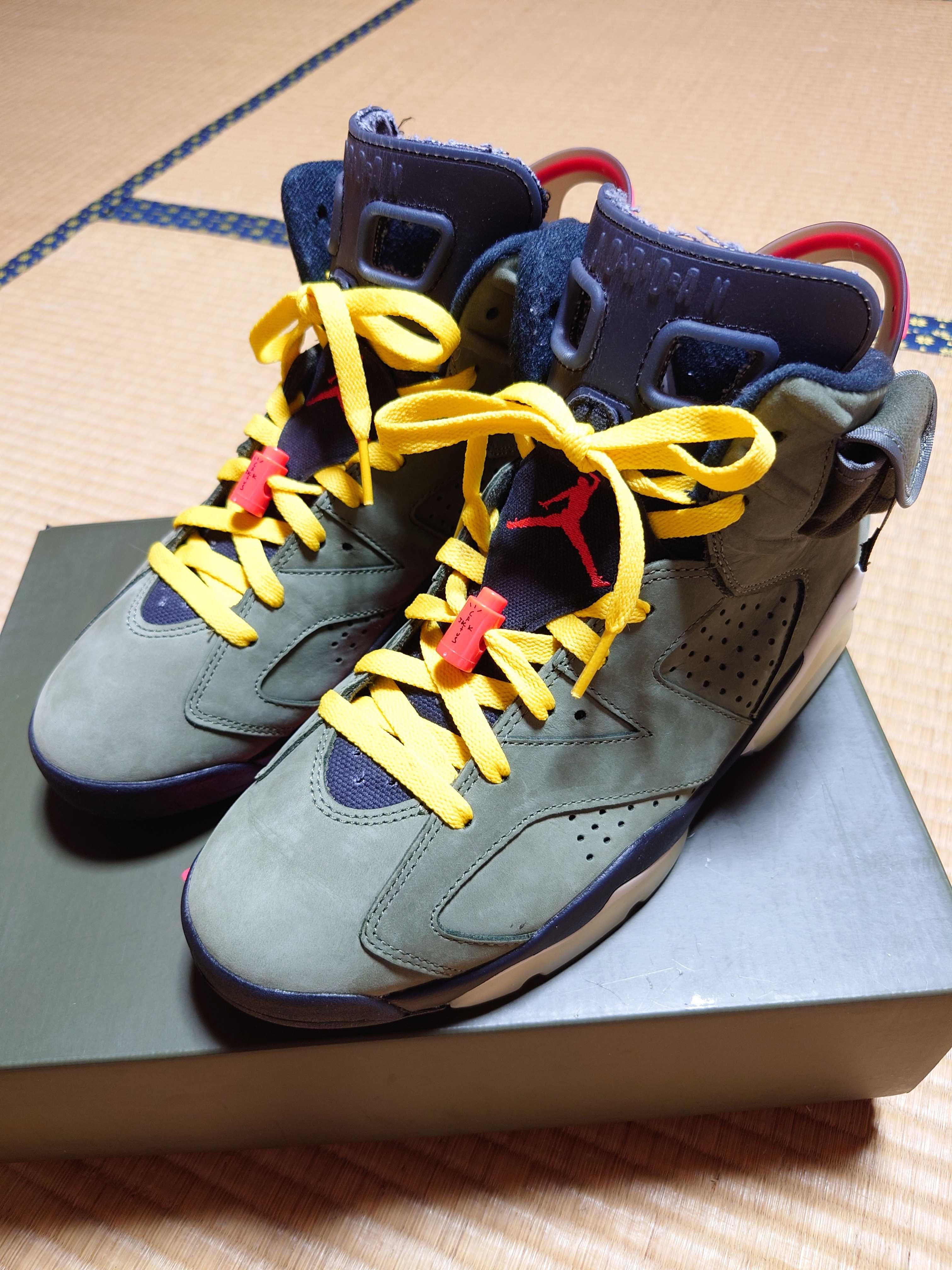 Travis Scott × Nike Air Jordan 6 Retro "Medium Olive"