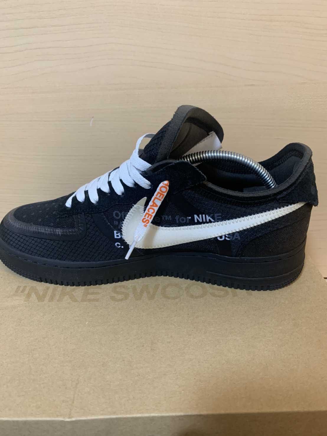 Off-White × Nike Air Force 1 Low "Black"