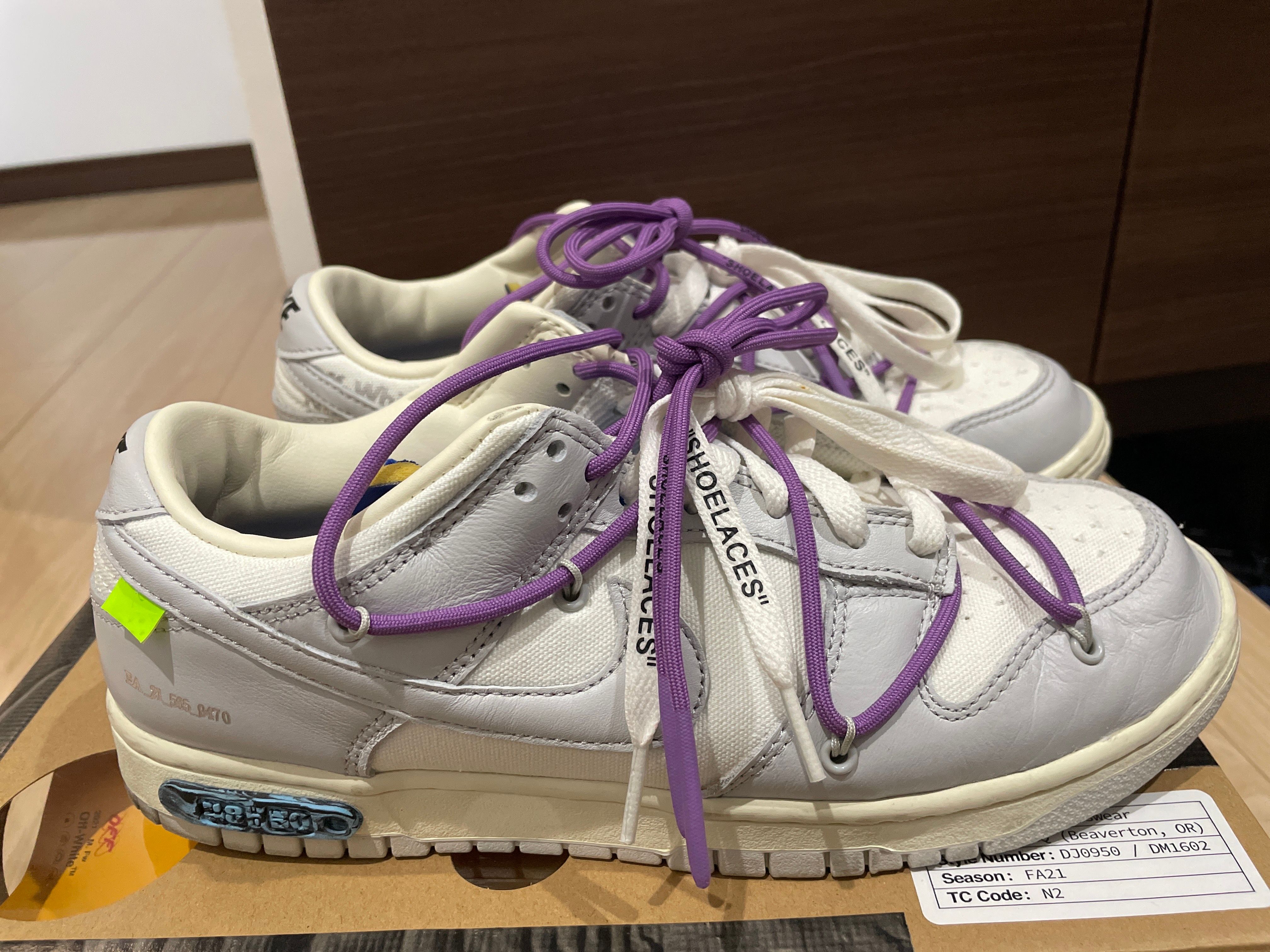 Off-White × Nike Dunk Low 1 of 50 "Lot.48"