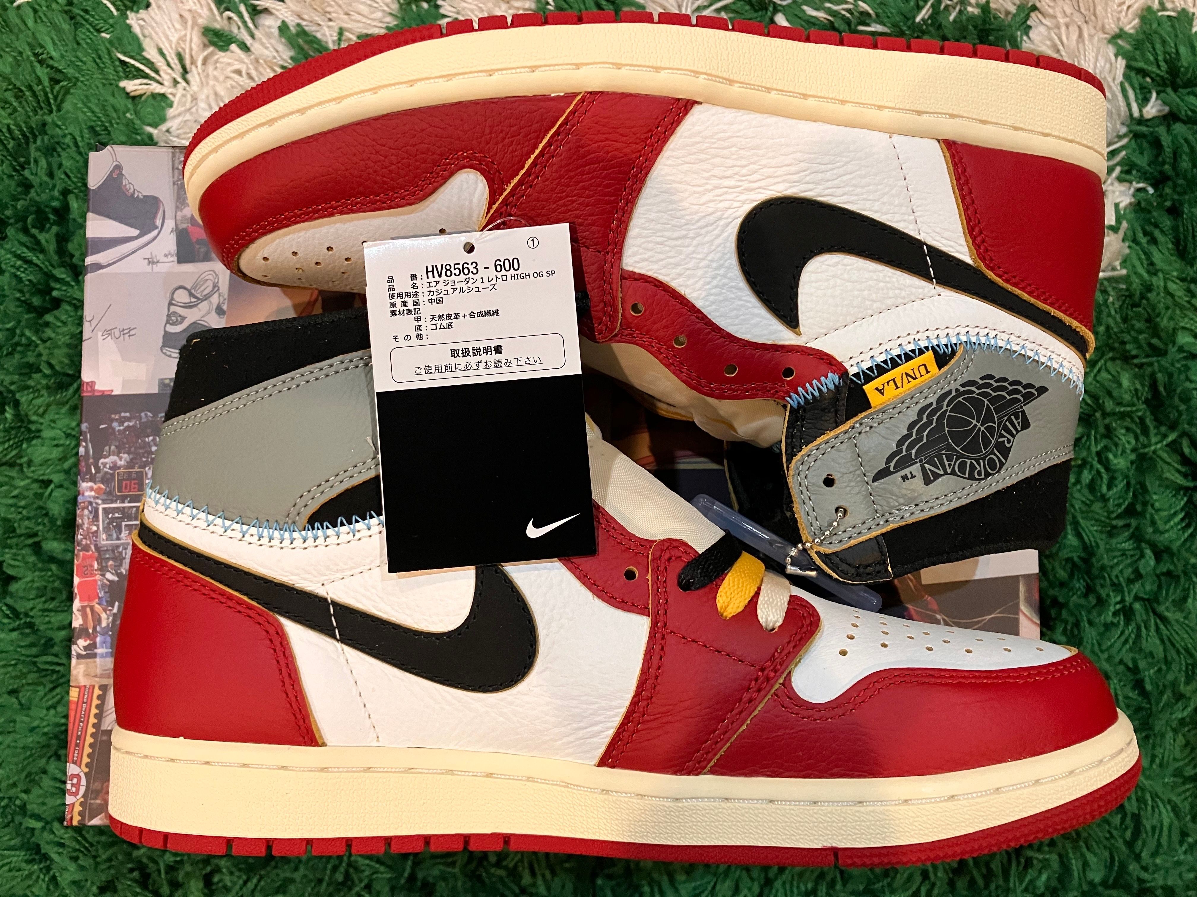 UNION × Nike Air Jordan 1 Retro High OG "Chicago/Shadow"