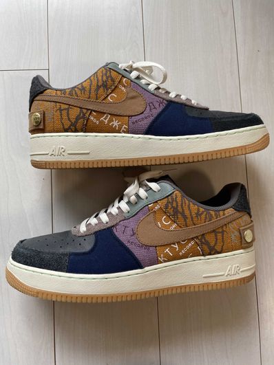 Travis Scott × Nike Air Force 1 Low Cactus Jack "Multi Color"