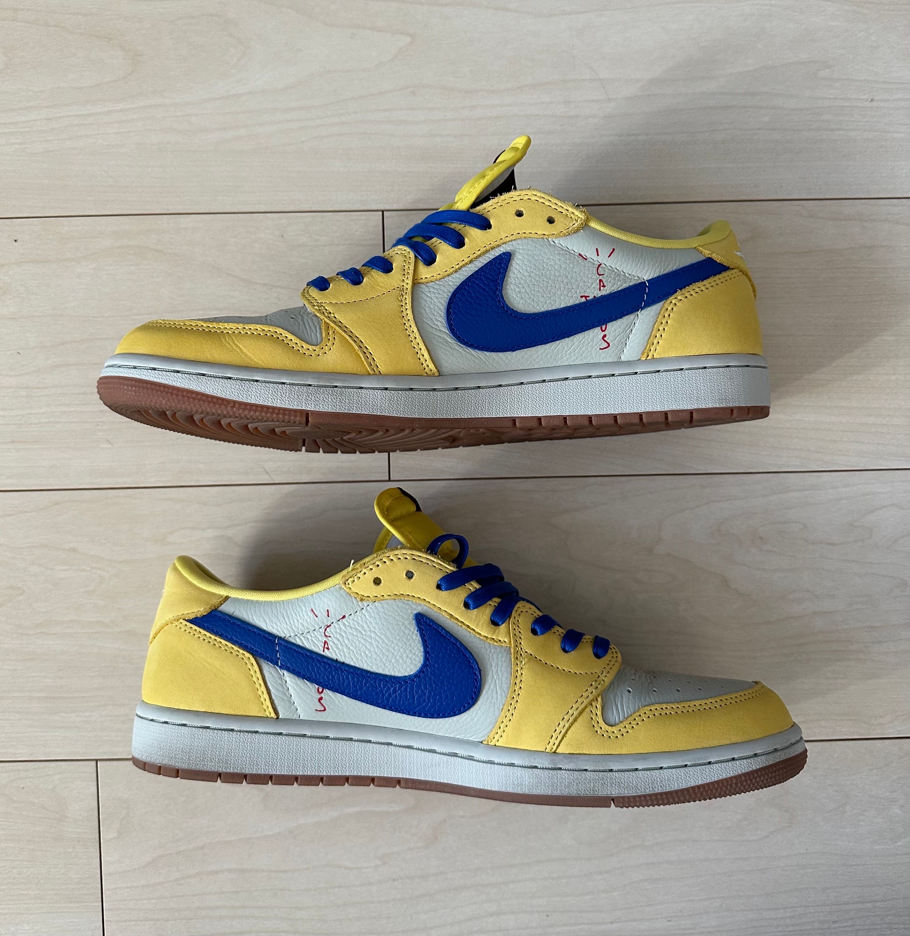 Travis Scott × Nike Women's Air Jordan 1 Retro Low OG "Canary"