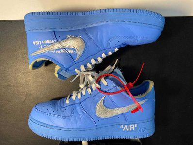Off-White × Nike Air Force 1 Low "MCA University Blue"