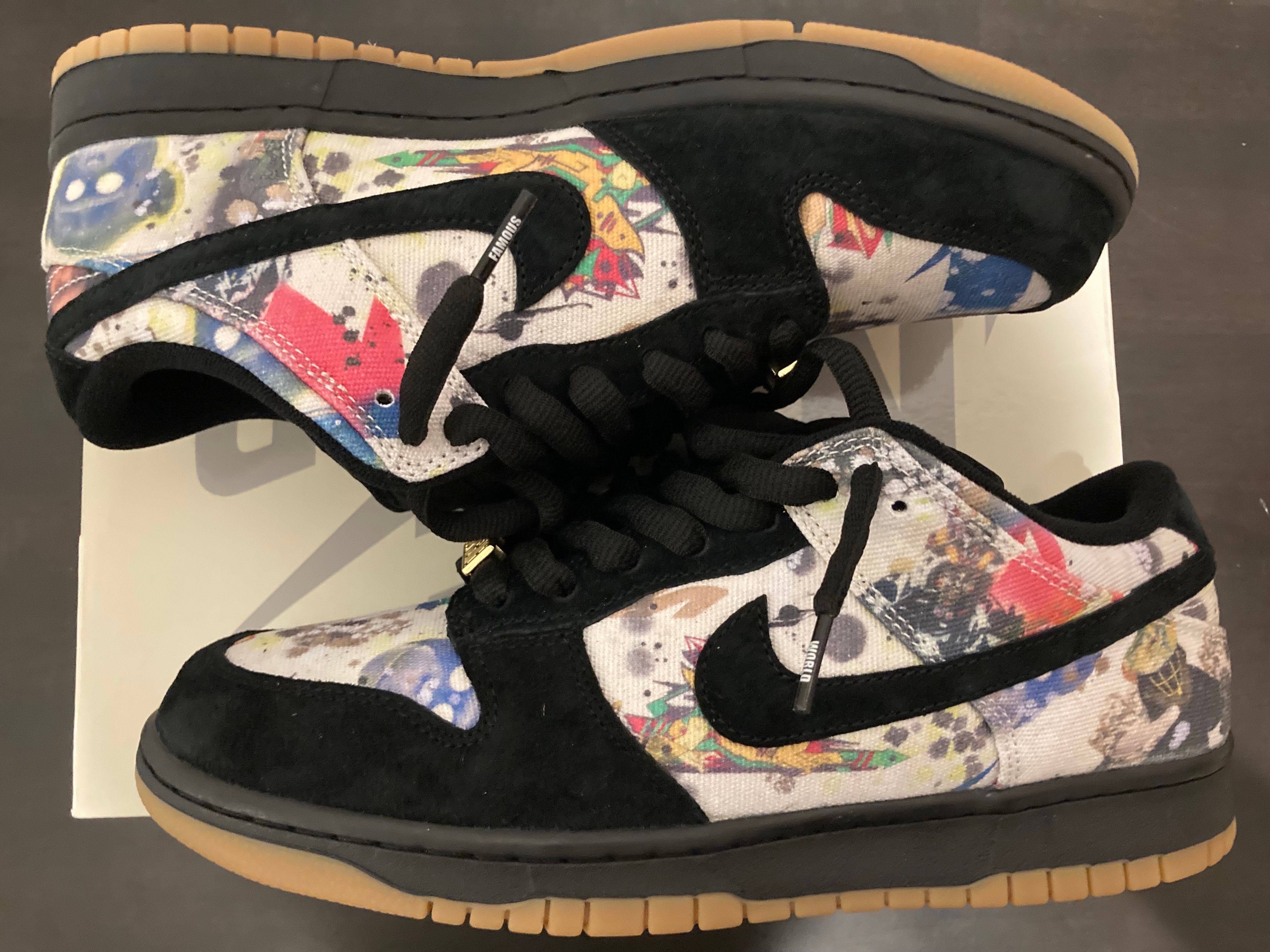 Supreme × Nike SB Dunk Low "Rammellzee"