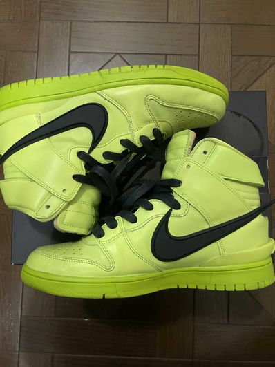 AMBUSH × NIKE DUNK HIGH "FLASH LIME"