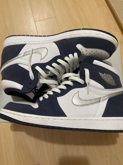 Nike Air Jordan 1 High OG CO.JP "White/Midnight Navy" (2020)(ブリーフケースなし)