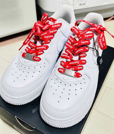 Supreme × Nike Air Force 1 Low "White"